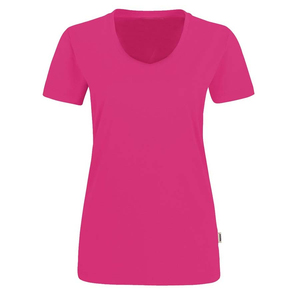 Camiseta Casual de Manga Corta con Cuello en V para Mujer, 100% Algodón, Verano - Product Image 5