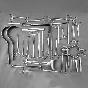 ชุดเครื่องมือผ่าตัดทั่วไป ชุดผ่าตัดเปิดหน้าท้อง ใช้ซ้ำได้ ฆ่าเชื้อได้ มาตรฐาน CE คู่มือการใช้งาน สแตนเลสสตีล Pentax Surgical High - Product Image 3