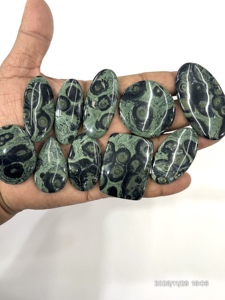 Jaspe Kambaba naturel, cabochon, pierres précieuses en vrac, formes variées, 20-30 mm, livraison rapide en gros - Product Image 4