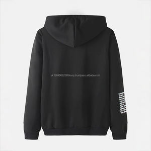 Sweat à capuche personnalisé en tissu épais et lourd en polaire vierge de haute qualité - Product Image 2