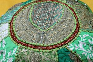 Almohada de suelo Boho Cojín de suelo redondo Funda de cojín de meditación - Product Image 2