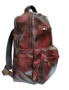 Nouveau sac à dos pour ordinateur portable en cuir pleine fleur léger et écologique, imperméable et isolé, avec fermeture éclair noire, 20-36L, pour l'extérieur - Product Image 3
