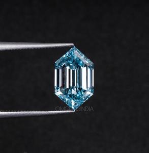 OM GEMS 1.75สีฟ้าแฟนซี CT HPHT CVD เพชรที่ปลูกในห้องปฏิบัติการที่มีจริยธรรมตัดเพชร Def VVS igi/ เพชรหลวมที่ผ่านการรับรองสำหรับเครื่องประดับ - Product Image 1
