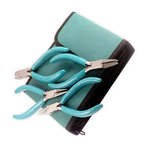 New Style Hair Extensions Tools Stainless Steel Pliers Sustainable Micro <b>Beads</b> for Commercial Use Made Top Sale Hair Pliers - Product Image 2