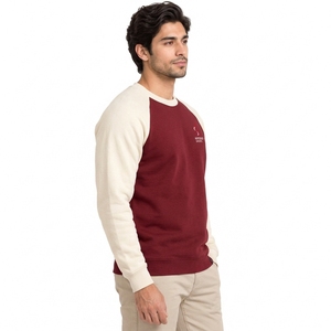 Sweat-shirt pour homme personnalisé, col rond, coupe ample, tissu en coton et polyester, silhouette décontractée, mode streetwear moderne, OEM - Product Image 6