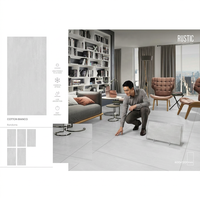 Carrelage en porcelaine poli gris 24x48 (60x120) à succès, carreaux de sol extérieur 3D brillants, lumineux pour hall, décoration murale et de sol intérieure