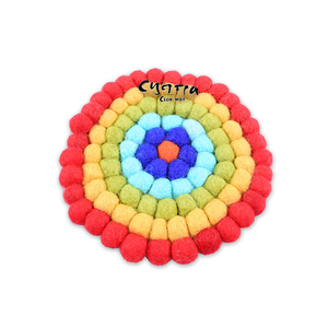 Sous-verres en feutre multicolores, tapis et coussinets élégants pour la protection des plans de travail - Product Image 2