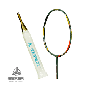 Raquettes de badminton 4U entièrement en fibre de carbone 35LBS 84g ESPER Factory Poignée en PU - Product Image 4