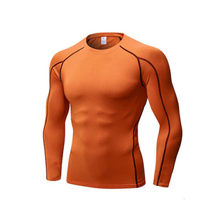 Camiseta Deportiva de Compresión con Protección Solar, Diseño Personalizado, Ropa Deportiva para Entrenamiento, Suministro del Fabricante - Product Image 5