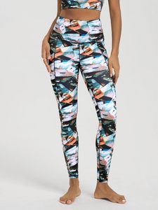 Leggings de sport pour femmes personnalisables |   Spandex/Polyester de haute qualité, antibactérien |   Vêtements de sport taille haute longueur intégrale | - Product Image 5