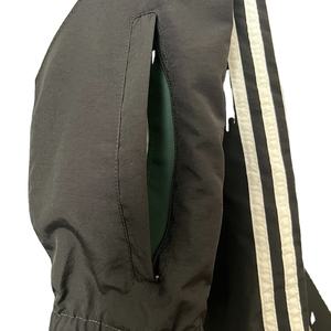 2025 Nueva fábrica personalizada streetwear chaqueta estampada cuello alto slim fit unisex hombres chaqueta cortavientos - Product Image 5