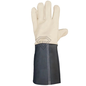 Custom Leather Electrical Safety <b>Gloves</b> High Voltage Insulated Work <b>Gloves</b> <b>Long</b> Cuff Protective Industrial Safety <b>Gloves</b> - Product Image 5