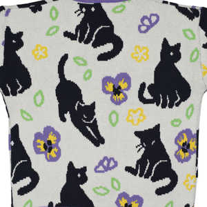 Suéter Largo con Cuello en V, Botones, Neopreno Técnico Transpirable, Diseño Estructurado, Estilo Futurista, Moderno, para Mujer - Product Image 4