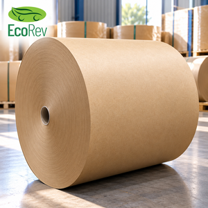 กระดาษคราฟท์สีน้ำตาลเคลือบ PE ย่อยสลายได้ EcoRev ECO39 60gsm สำหรับสแตนเลส/แก้ว ขนาด 700 มม. ทนความร้อน - Product Image 6