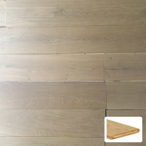 Suelo de Madera de Roble Blanco de 3 Capas, Sistema de Clic, Grado AB, Certificado CARB P2 y JAS - Product Image 1