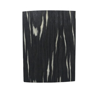 Durable Eco Friendly Engineered Ebony <b>Veneer</b> Panels Rotary Cut 2500x640mm High Quality for Furniture and Doors - Product Image 1