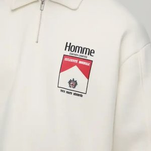 Custom Factory Plain Blank Sport Plus Size Casual <b>Pullover</b> <b>Men</b> Quarter Zipper 1/4 Zip Thick Winter Sweatshirt - Product Image 4