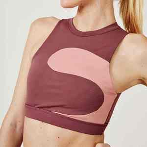 Ensemble de yoga 3 pièces pour femmes, fabriqué en usine, respirant, extensible, taille haute élastique, 100% coton, idéal pour le sport et la gym - Product Image 5