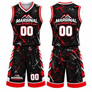 Conjunto de Uniforme de Baloncesto Personalizado de Primera Calidad, Transpirable, de Secado Rápido, Camiseta sin Mangas, Pantalones Cortos Deportivos - Product Image 2