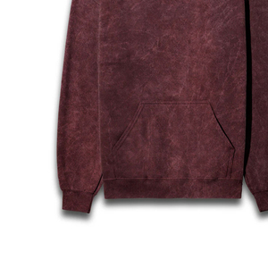 Sweat-shirts délavés à l'acide pour hommes, qualité supérieure, respirants, personnalisables (logo/couleurs), tendance, légers, prix OEM compétitif - Product Image 4