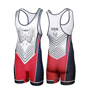 Venta al por mayor de fábrica: Singlet de lucha, levantamiento de pesas y powerlifting, diseño personalizado, tallas grandes, ecológico y duradero. - Product Image 4