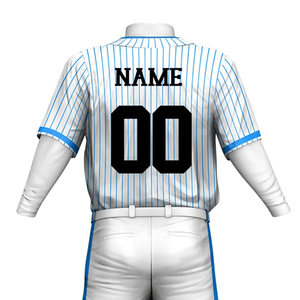 Uniforme de baseball de haute qualité, très vendu, léger, fabriqué en polyester, sublimé, respirant, pour adultes - Product Image 5