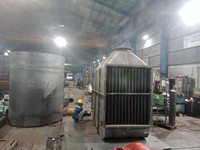 Chaudière à vapeur industrielle horizontale à tubes de feu, fiabilité garantie, 2 tonnes, fonctionnant au fioul léger, pression 1,5 MPa, capacité 2 TPH, garantie 36 mois, brûleur inclus