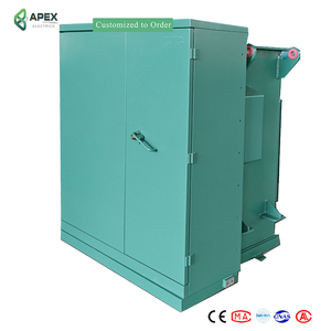หม้อแปลงไฟฟ้า300kVA 500kVA แบบสามเฟส13.8kV 480V ANSI STD padmount Distribution - Product Image 1