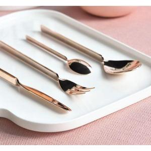 Rose <b>Gold</b> <b>Cutlery</b> Set High Quality Stainless Steel American Style Flatware Sets For Engagement Anniversary Party Table Decor - Product Image 6