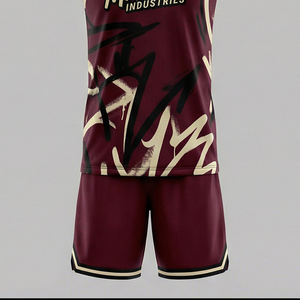 Uniforme de Baloncesto MALUZA Streetwear, Conjunto de Jersey y Pantalones Cortos con Diseño de Grafiti Personalizado, Malla Transpirable de Alta Calidad, Tallas Grandes - Product Image 2