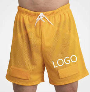 Pantalones Cortos de Playa para Hombre, Diseño Nuevo, Verano, 100% Poliéster, Logotipo Frontal Tejido, Shorts de Surf, Casuales, Deportivos, Personalizados - Product Image 1