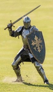 Traje de Armadura Medieval de Caballero en Tamaño Real, Moderno y Repujado, de Acero con Espada, Estilo Antiguo, Pieza Coleccionable para Exhibición - Product Image 2
