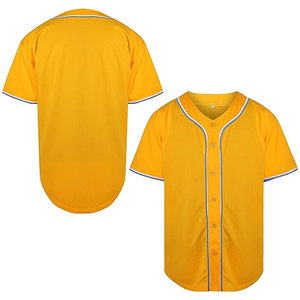 Maillot de baseball personnalisé de haute qualité, transparent, classique, pour l'entraînement sportif, avec impression de logo, vente en gros - Product Image 1