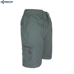 Shorts cargo décontractés en toile respirante et écologique à séchage rapide pour hommes - Idéal pour les voyages, les aventures et la randonnée, coupe ample - Product Image 5