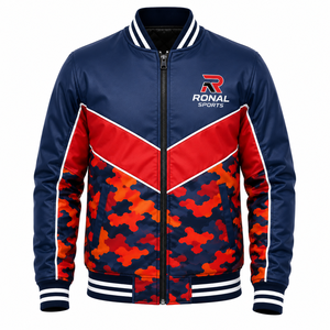 Nouvelle Collection : Blouson Teddy Homme en Laine de Haute Qualité avec Logo Personnalisé, Tailles Fortes Disponibles – Meilleure Vente 2026 - Product Image 1