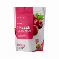 Zoete Biologische Vriesgedroogde (FD) Non-GMO 100% Pure Natuurlijke Appelchips EU Gecertificeerd Vacuümverpakt Groothandel Beste Prijs India