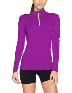 Jersey de Ciclismo Personalizado de Manga Larga para Adultos, Top de Poliéster Neón para Mujer, Venta al Por Mayor - Product Image 4