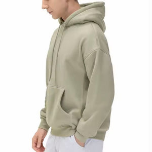 Sweat-shirt uni pour homme, tissu léger et doux, haut décontracté adapté à toutes les saisons et aux acheteurs en gros - Product Image 6
