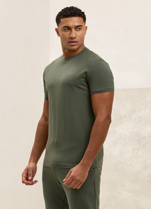T-shirts pour hommes en jersey 100% coton, manches courtes, coupe classique, écologiques, 220 g/m², vêtements personnalisés - Product Image 4