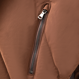 Vêtements de luxe pour femmes, manteaux d'hiver en duvet d'oie blanc à 90%, vestes matelassées pour femmes, veste respirante - Product Image 6