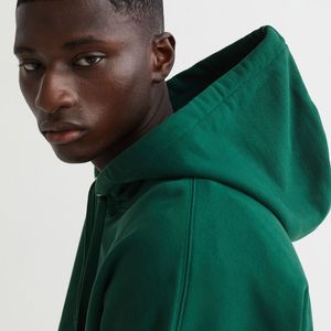 Vente en gros de sweats à capuche unisexes de haute qualité, luxueux, personnalisés avec logo, 100% coton, molleton lourd, coupe ample, taille plus, pour hommes - Product Image 5