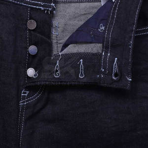 Pantalones de mezclilla para hombre, estilo nuevo, para uso en exteriores, lavados, de la mejor calidad, de color sólido, a precio económico. - Product Image 6