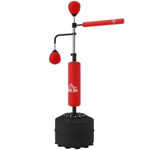 Sacco da Boxe in Acciaio con Rivestimento in Pelle per Allenamento Bambini, Supporto Incluso - Product Image 2