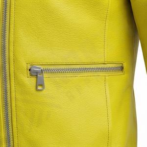 Chaquetas de Cuero Delgadas de Invierno para Hombre, Diseño de Alta Calidad, Ropa de Motociclista, Protección para Viajes, Color Personalizado - Product Image 5