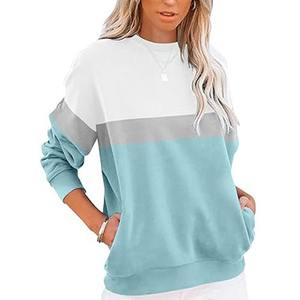 Nouveauté : Sweat-shirts à col rond pour femmes grandes tailles, sweat-shirt en molleton personnalisé OEM pour femmes avec un nouveau design tendance - Product Image 3