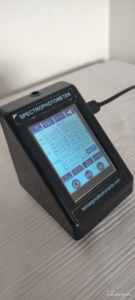 Spectrophotomètre de couleur Best Sensegood, revêtement PVD, haute précision, colorimètre portable manuel, revêtement de film métallique 400-700nm 1nm - Product Image 3