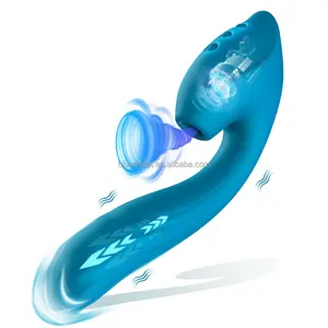 蓝光推力振动器批发阴道肛门刺激g点阴蒂吮吸假阴茎振动器女性性玩具