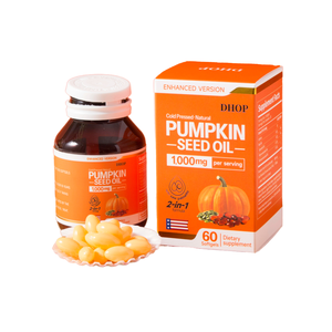 Cápsulas de Aceite de Semilla de Calabaza OEM, Favorecen un Flujo Urinario Saludable y la Función Prostática en Adultos - Product Image 1