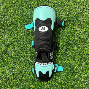 Nuevo Conjunto de Equipo de Protección Ligero de Plástico para Entrenamiento de Béisbol y Sóftbol, Entrega Rápida, Protección para Piernas, Codos y Manos de Jugadores Bateadores - Product Image 2