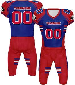 Uniformes de Fútbol Americano al por Mayor para Equipos, Sublimación para Adultos, Impresión en Silicona, Conjunto Juvenil, Camiseta de Fútbol Americano - Product Image 6